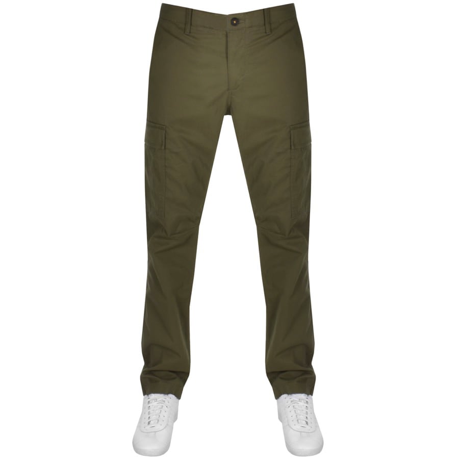 Alternative Image for ProductTimberland Twill Straight Cargo Trousers Green1